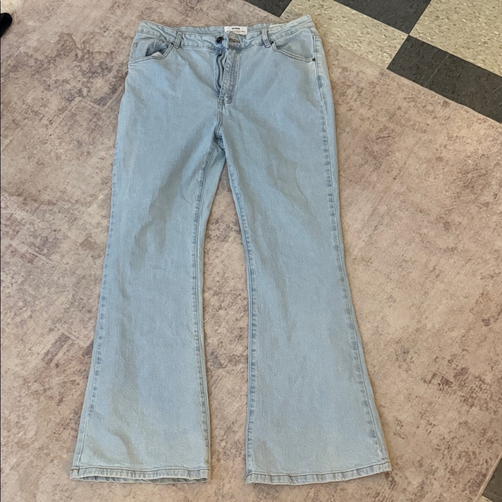 Cotton On Light Blue Flare Jeans